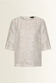 Blouse in structuurstof