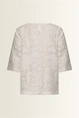 Blouse in structuurstof