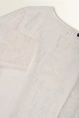 Blouse in structuurstof