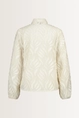 Blouse met 3D-bladstructuur