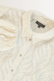 Blouse met 3D-bladstructuur