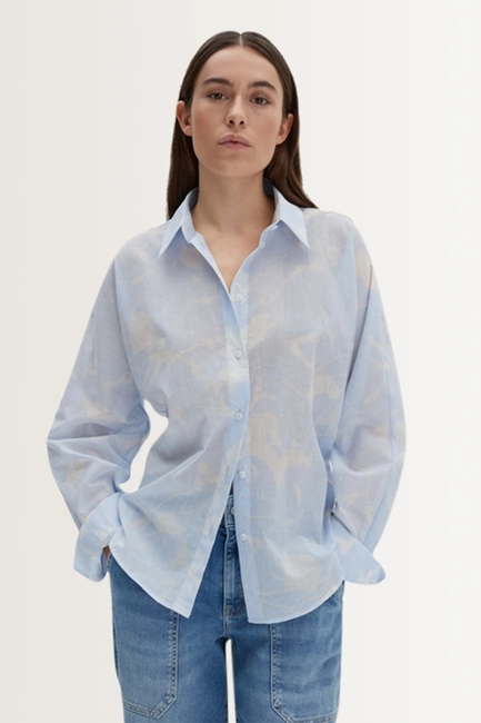 Blouse met abstracte print Zarine nature Someday