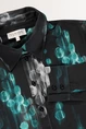 Blouse met abstracte print