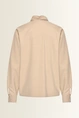 Blouse met afneembaar brochedetail