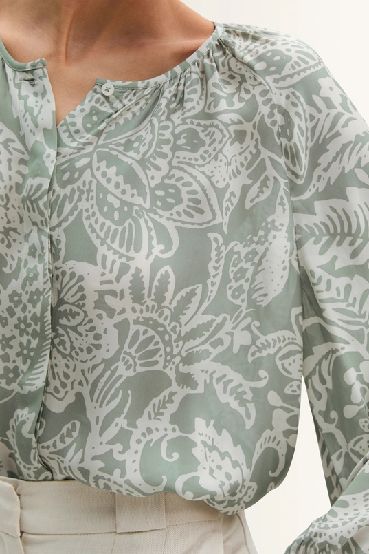Blouse met all-over dessin Marc O’Polo