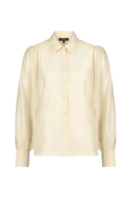 Blouse met ballonmouwen