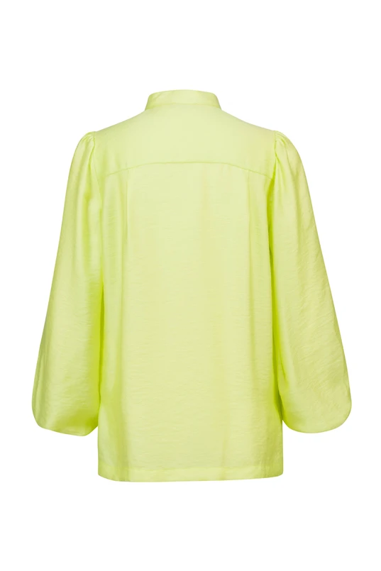 Blouse met ballonmouwen