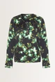 Blouse met bloemenprint