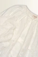 Blouse met bloemreliëf