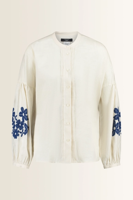 Blouse met borduursels Destro Max Mara Weekend