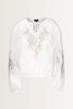 Blouse met borduursels Monari