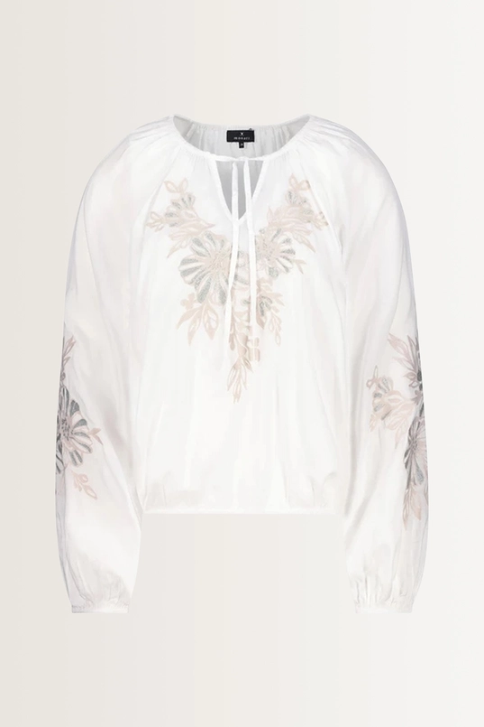 Blouse met borduursels Monari