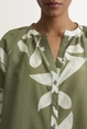 Blouse met botanische print Marc O'Polo