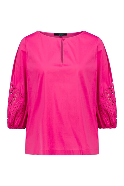 Blouse met broderie