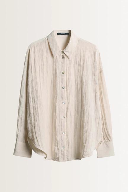 Blouse met crinkle structuur Zlimay Someday