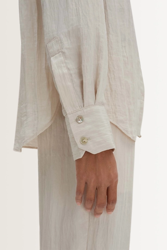Blouse met crinkle structuur Zlimay Someday
