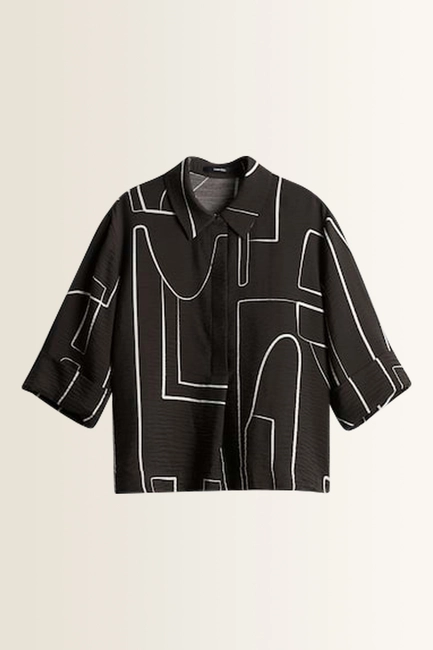 Blouse met crêpestructuur Zesane Someday