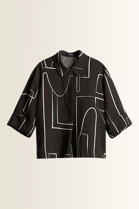 Blouse met crêpestructuur Zesane Someday