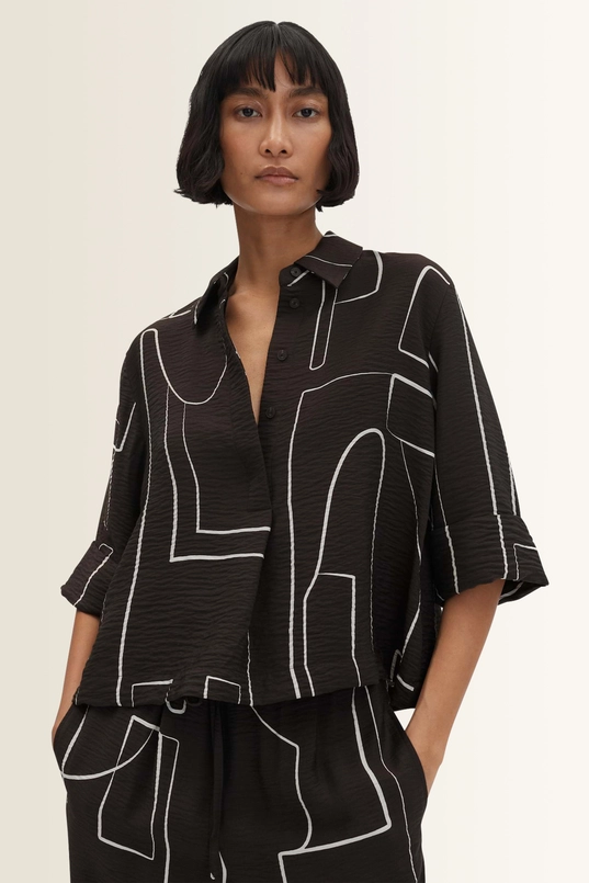Blouse met crêpestructuur Zesane Someday