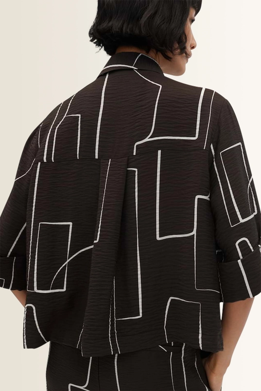 Blouse met crêpestructuur Zesane Someday