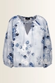 Blouse met florale print Monari