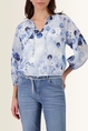 Blouse met florale print Monari