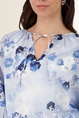 Blouse met florale print Monari