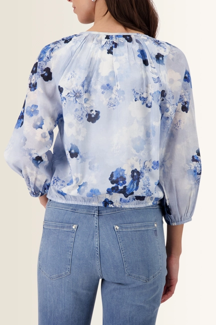 Blouse met florale print Monari