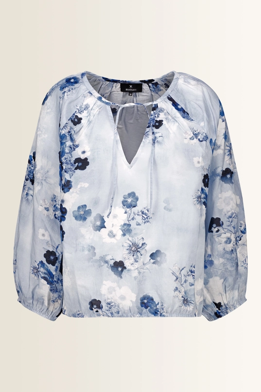 Blouse met florale print Monari