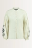 Blouse met geborduurde mouwen Ilex Max Mara Weekend