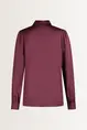 Blouse met glanzende satijnweving