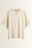Blouse met glanzende voorkant Kensi Someday