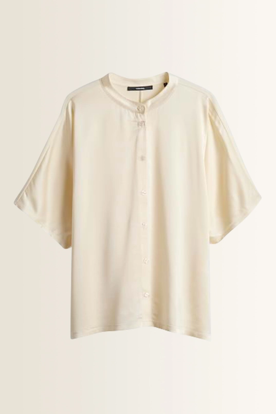 Blouse met glanzende voorkant Kensi Someday