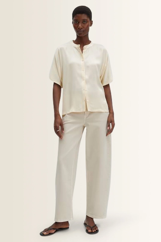 Blouse met glanzende voorkant Kensi Someday