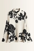Blouse met grafische bloemenprint Zeoul Someday