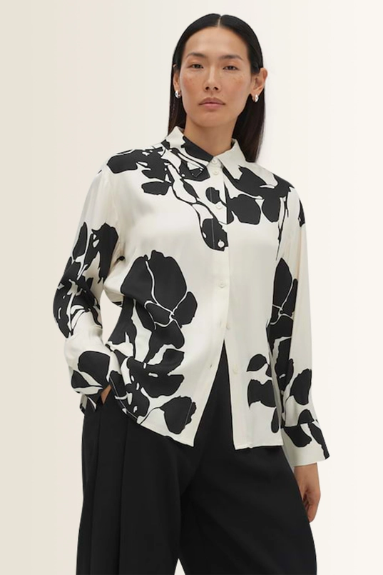 Blouse met grafische bloemenprint Zeoul Someday