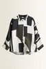 Blouse met grafische print Zamila Someday