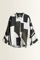 Blouse met grafische print Zamila Someday
