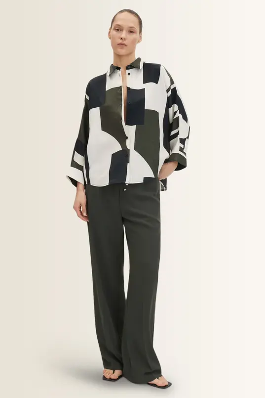 Blouse met grafische print Zamila Someday