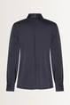 Blouse met klassieke kraag