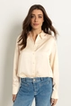 Blouse met klassieke kraag