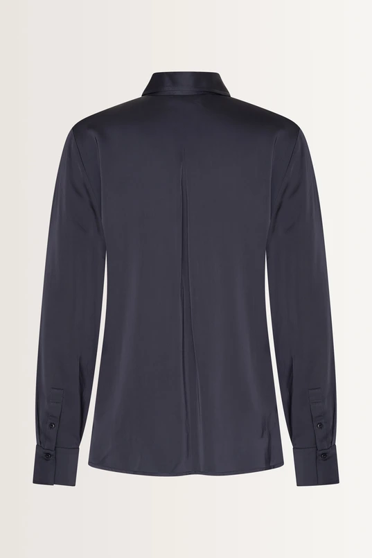 Blouse met klassieke kraag