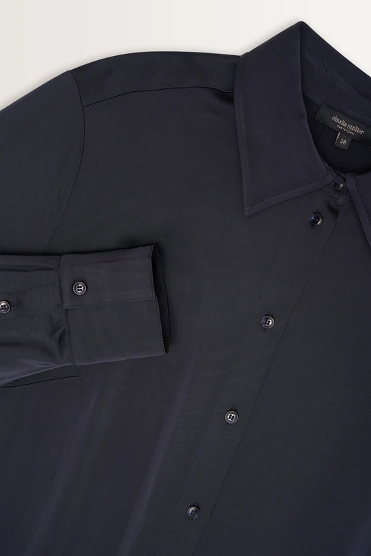 Blouse met klassieke kraag