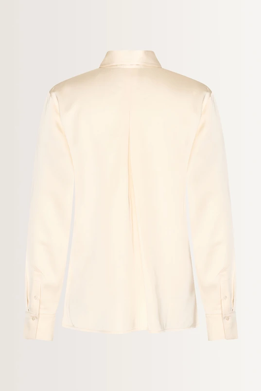 Blouse met klassieke kraag