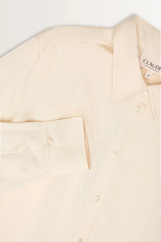Blouse met klassieke kraag