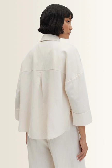Blouse met linnenstructuur Zalea Someday