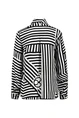 Blouse met logodessin
