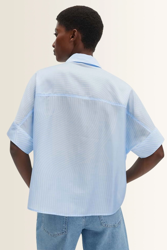 Blouse met modern streepdessin Zulin Someday