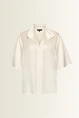 Blouse met opstaande kraag