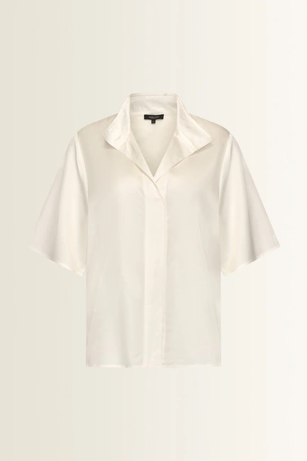Blouse met opstaande kraag